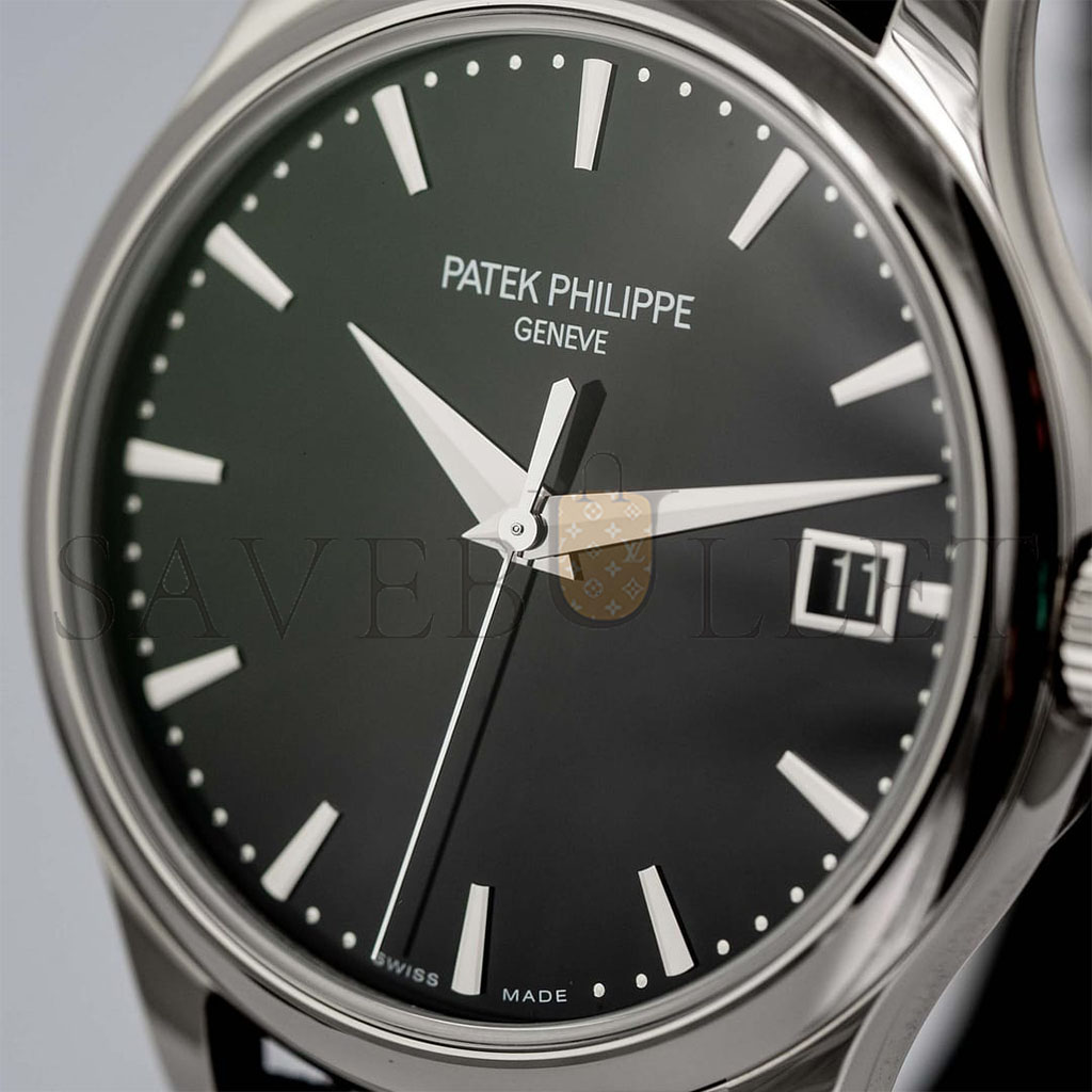PATEK PHILIPPE CALATRAVA WHITE GOLD 39MM WATCH 5227G-010